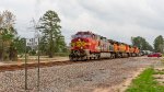 BNSF 4718 at N. Karen